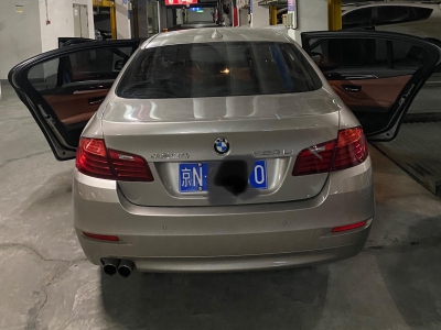 背面-闲置京牌车长租：6200 元/月 宝马BMW 520Li 5座 汽油小轿车 尾号0 