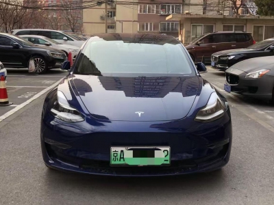 鲸牌链-京牌车长租平台-闲置京牌车长租：4000 元/月 特斯拉Model 3 四驱长续航 5座 纯电小轿车 尾号2 