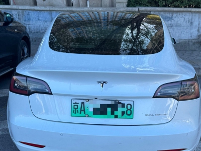 鲸牌链-京牌车长租平台-闲置京牌车长租：3800 元/月 特斯拉Model3进口长航四驱 5座 纯电小轿车 尾号1 