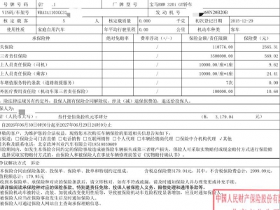 鲸牌链-京牌车长租平台-闲置京牌车长租：3400 元/月 宝马BMW 320GT 5座 汽油小轿车 尾号1 