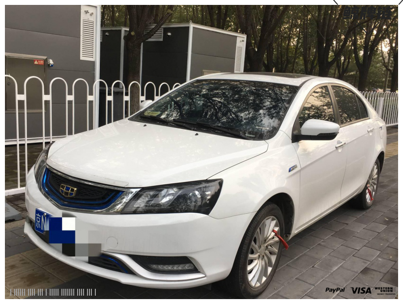 吉利帝豪EV-闲置京牌车长租：3000 元/月 吉利帝豪EV 5座 电动小轿车 尾号7 