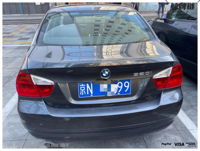 鲸牌链-京牌车长租平台-闲置京牌车长租：1800 元/月 宝马BMW 320 手动挡 5座 汽油小轿车 尾号9 