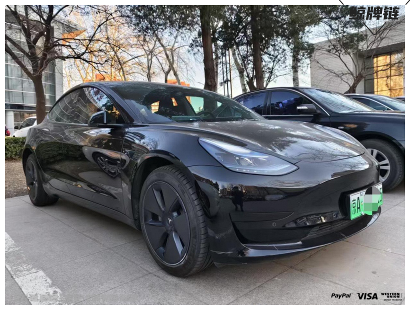 鲸牌链-京牌车长租平台-闲置京牌车长租：5000 元/月 特斯拉Model3 5座 纯电小轿车 尾号5 