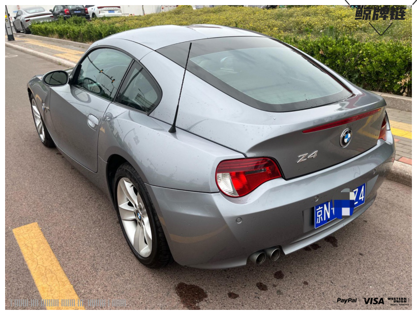 鲸牌链-京牌车长租平台-闲置京牌车长租：3500 元/月 宝马BMW Z4 2座 汽油小轿车 尾号4 