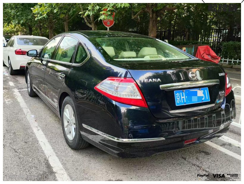 鲸牌链-京牌车长租平台-闲置京牌车长租：2400 元/月 日产天籁 2.5  XL智享版 5座 汽油小轿车 尾号1 