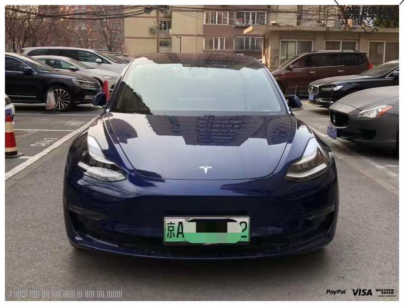 鲸牌链-京牌车长租平台-闲置京牌车长租：4000 元/月 特斯拉Model 3 四驱长续航 5座 纯电小轿车 尾号2 