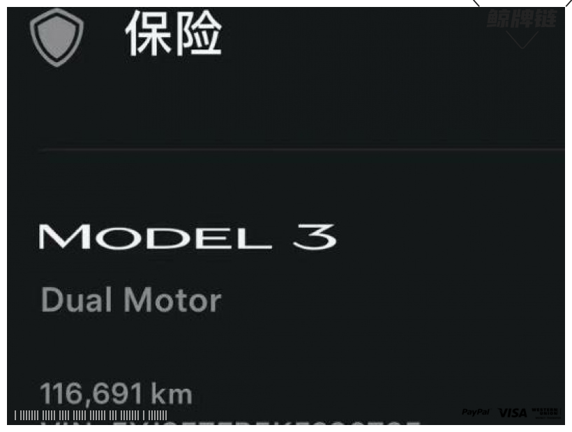 鲸牌链-京牌车长租平台-闲置京牌车长租：4000 元/月 特斯拉Model 3 四驱长续航 5座 纯电小轿车 尾号2 