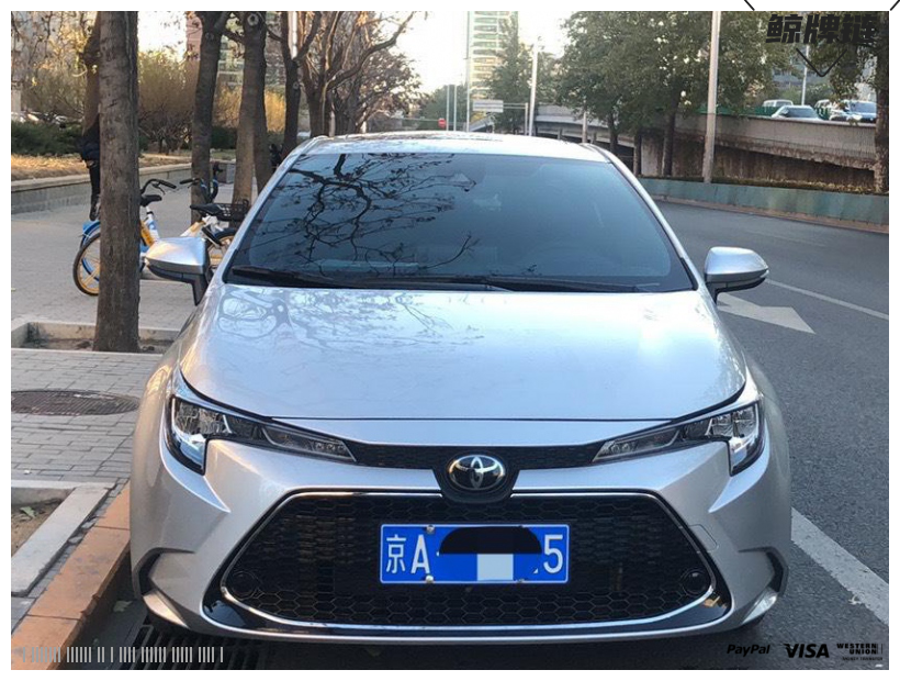 鲸牌链-京牌车长租平台-闲置京牌车长租：2600 元/月 丰田雷凌 5座 汽油小轿车 尾号5 