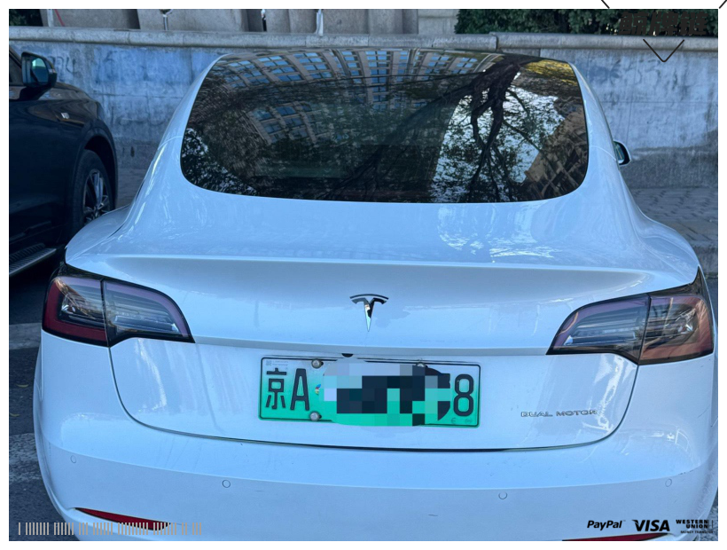 鲸牌链-京牌车长租平台-闲置京牌车长租：3800 元/月 特斯拉Model3进口长航四驱 5座 纯电小轿车 尾号1 