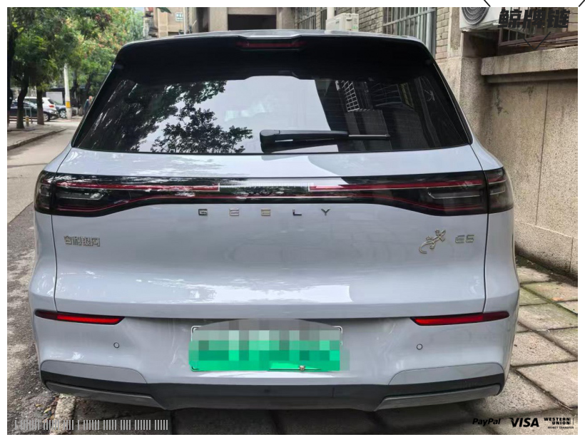 鲸牌链-京牌车长租平台-闲置京牌车长租：3900 元/月 吉利银河E5 5座 纯电SUV 尾号2 