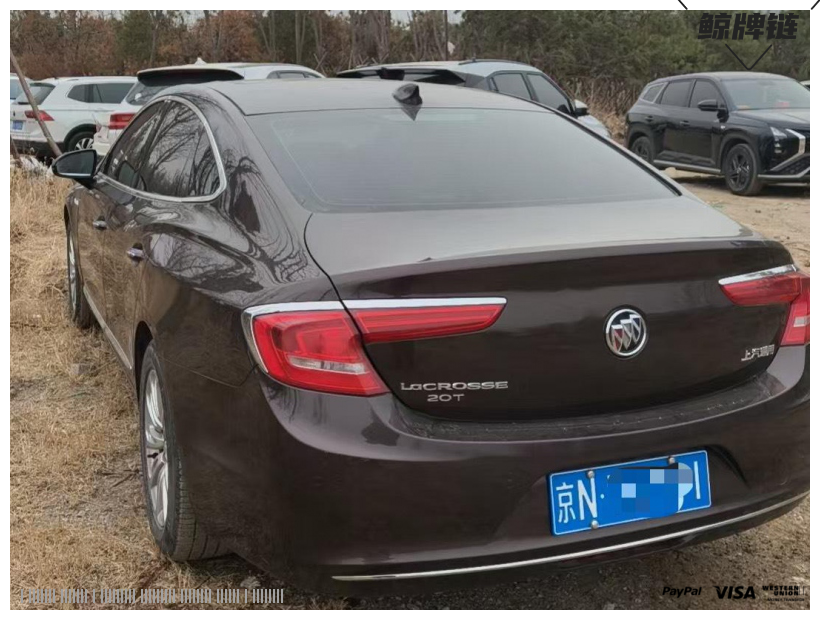 鲸牌链-京牌车长租平台-闲置京牌车长租：2800 元/月 别克君越高配版 5座 汽油小轿车 尾号1 