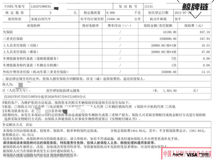 鲸牌链-京牌车长租平台-闲置京牌车长租：2500 元/月 别克君越 5座 汽油小轿车 尾号9 