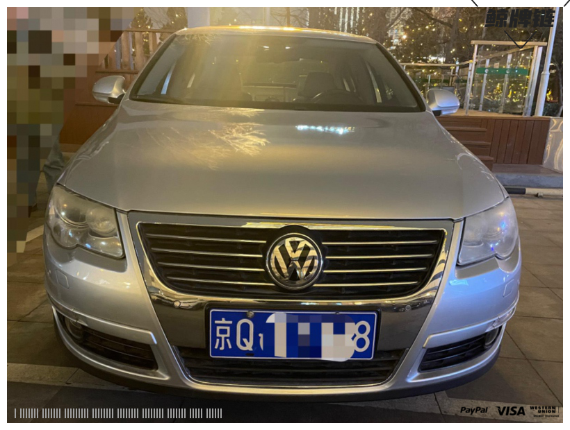 鲸牌链-京牌车长租平台-闲置京牌车长租：1800 元/月 大众迈腾2.0T 5座 汽油小轿车 尾号8 