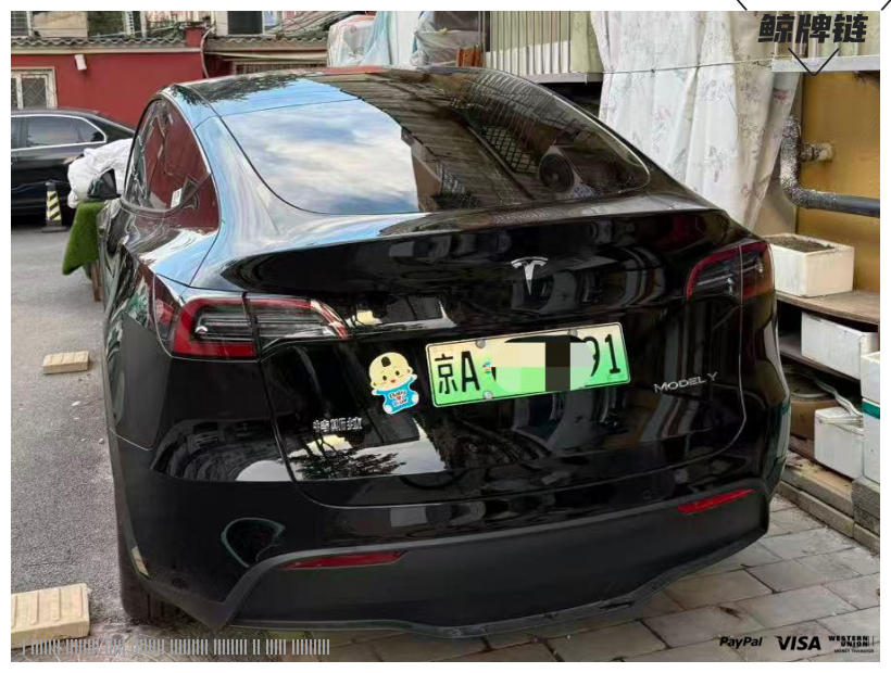 鲸牌链-京牌车长租平台-闲置京牌车长租：4800 元/月 特斯拉modelY 5座 纯电SUV 尾号1 