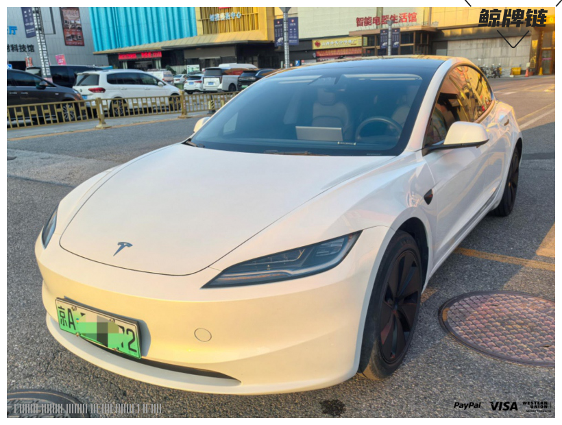 鲸牌链-京牌车长租平台-闲置京牌车长租：5000 元/月 特斯拉Model3 标续 5座 纯电小轿车 尾号2 