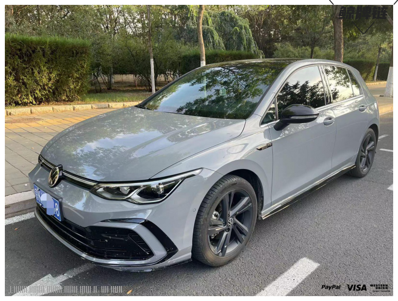 鲸牌链-京牌车长租平台-闲置京牌车长租：2800 元/月 大众高尔夫8 R-LINE 5座 汽油小轿车 尾号8 